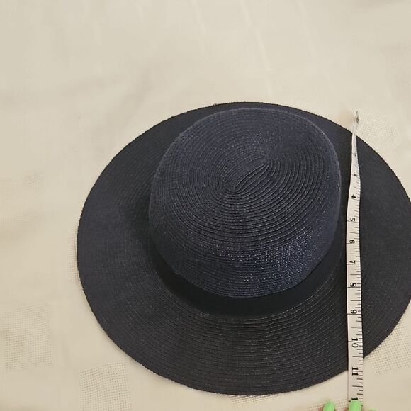 Banana Republic Navy Blue Wide-Brimmed Hat - Picture 8 of 16